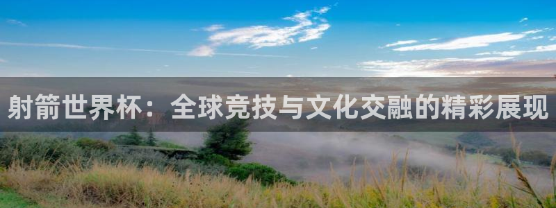 2026年世界杯对阵图：射箭世界杯：全球竞技与文化交融的精彩展现
